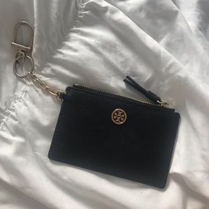 Tory Burch Card Holder With Keychain